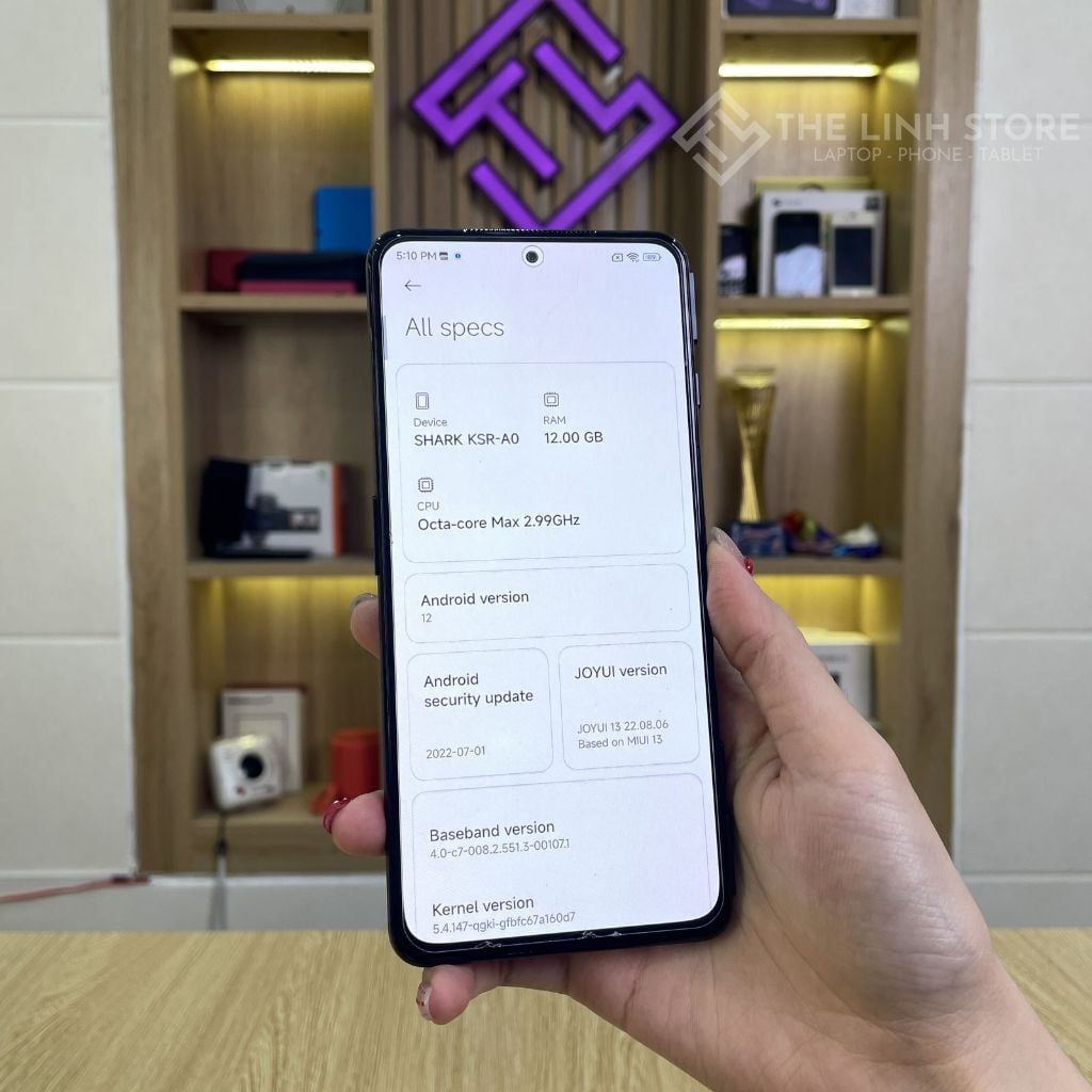 Điện thoại Xiaomi Black Shark 5 RS màn AMOLED 144Hz - Snapdragon 888+