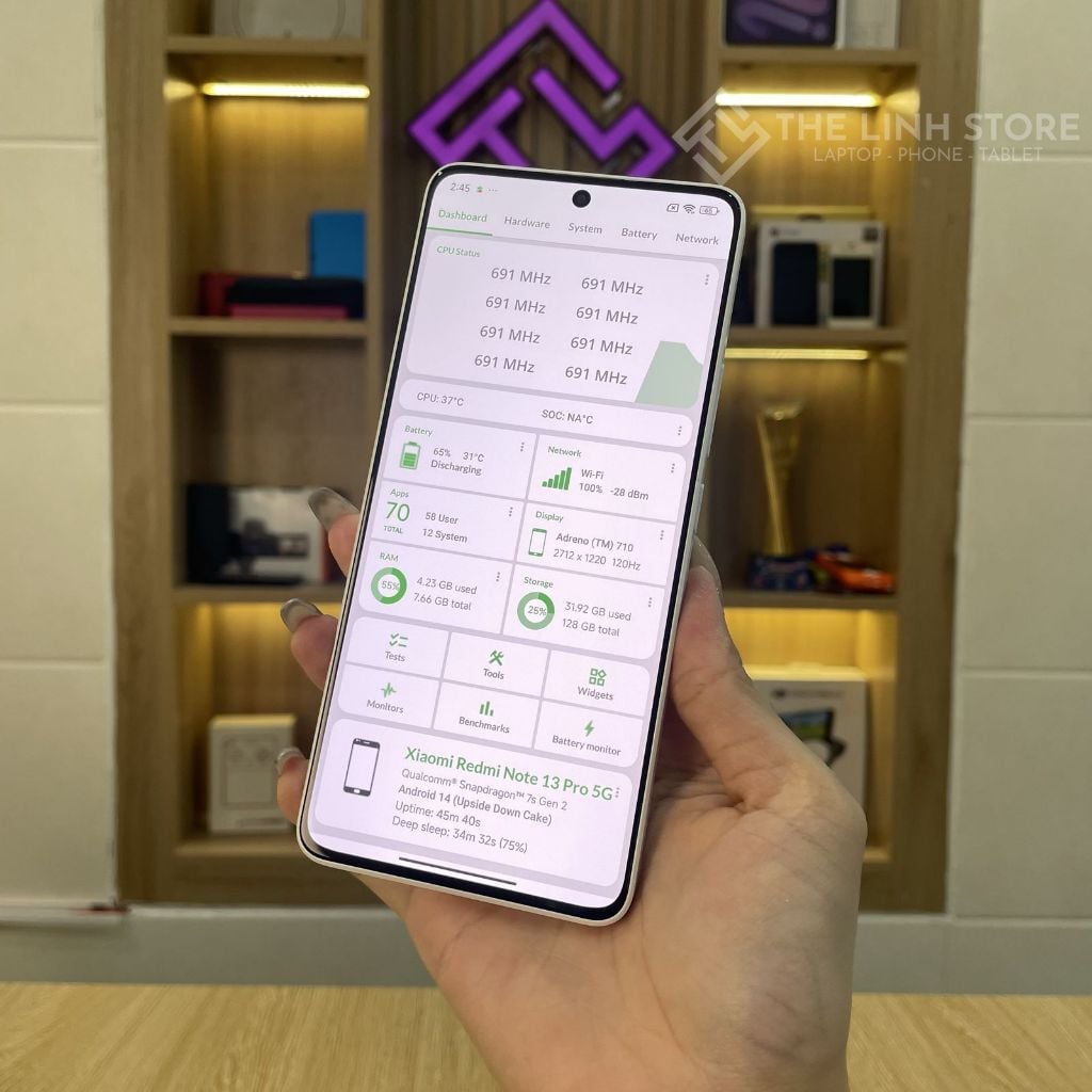 Điện thoại Xiaomi Redmi Note 13 Pro 5G - Snapdragon 7s Gen 2