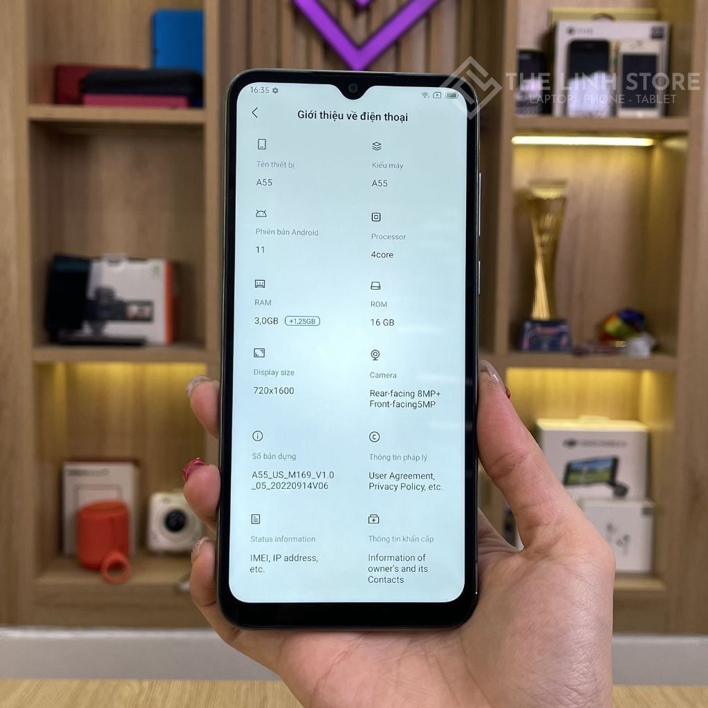 Điện thoại Blackview A55 màn 6.53 inch NEW - Helio A22 pin 4780mAh Android 11