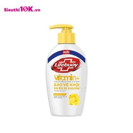  Lifebuoy Nước Rửa Tay Chai 180G 