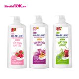  Hazeline Sữa Tắm Sữa Ong Chúa Hoa Ly/ Matcha Lựu Đỏ/ Yến Mạch Dâu Tằm Chai 1Kg 