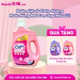  MUA 1 TẶNG 1 Nước Giặt Xả Claire 5 Mùi Hương Can 3kg 