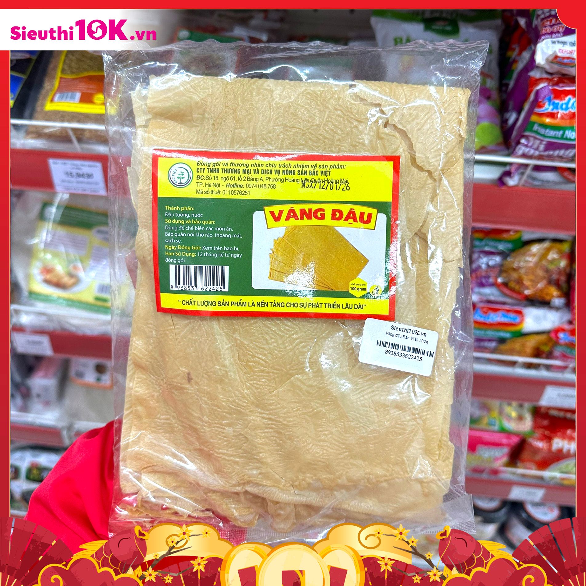  BẮC VIỆT Váng đậu 100g 