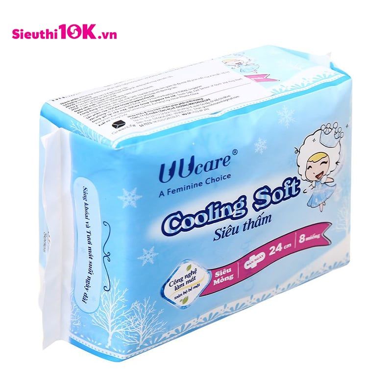  Băng Vệ Sinh Young Girl Ban Ngày Cooling Soft 24cm – 8m 