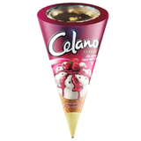  Kem ốc quế Celano hương dâu/vani/socola/việt quất 66g 