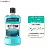  Nước Súc Miệng Listerine Cool Mint 250Ml/750Ml . Gum Care 250Ml 
