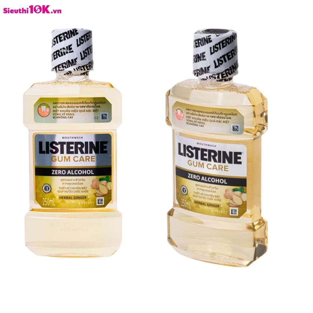  Nước Súc Miệng Listerine Cool Mint 250Ml/750Ml . Gum Care 250Ml 