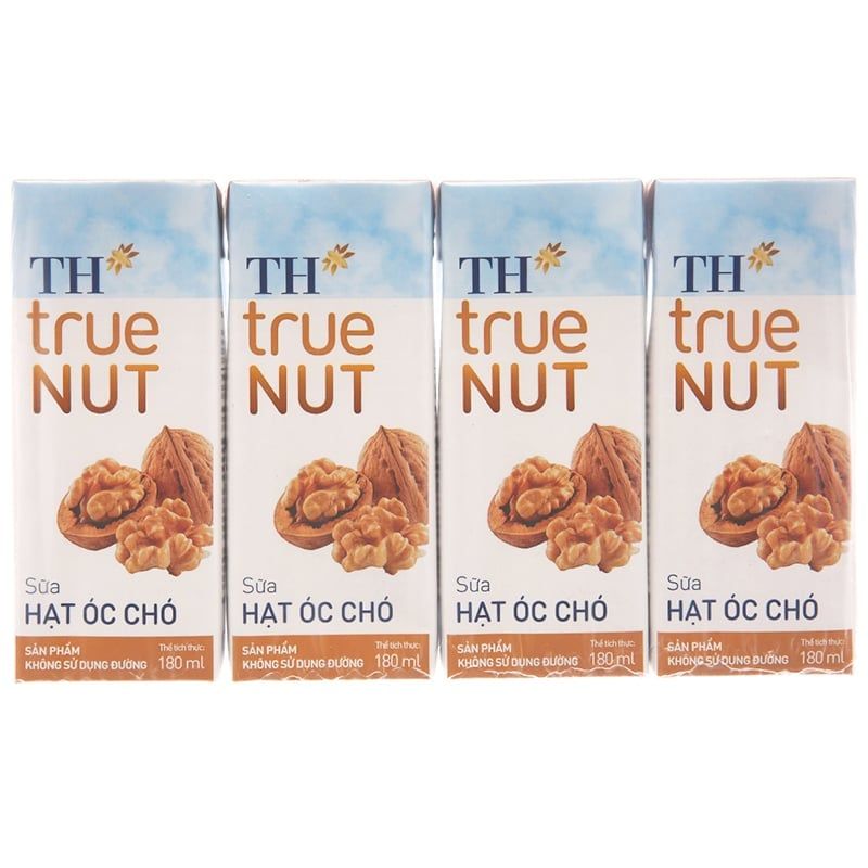  Sữa TH True Nut hạt óc chó lốc 4*180ml 