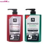  Romano Dầu Gội 5In1 Classic/Attitude 650G 