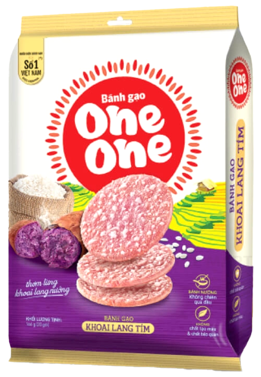  Bánh gạo One One giòn ngon đủ vị 