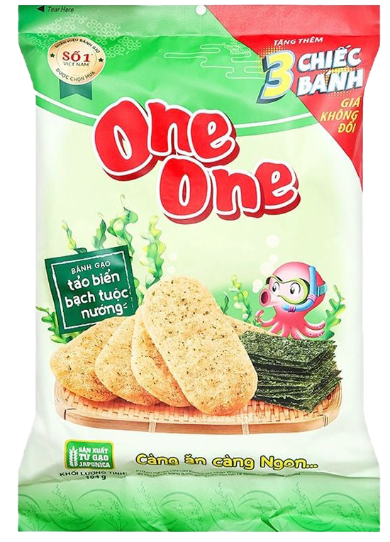  Bánh gạo One One giòn ngon đủ vị 