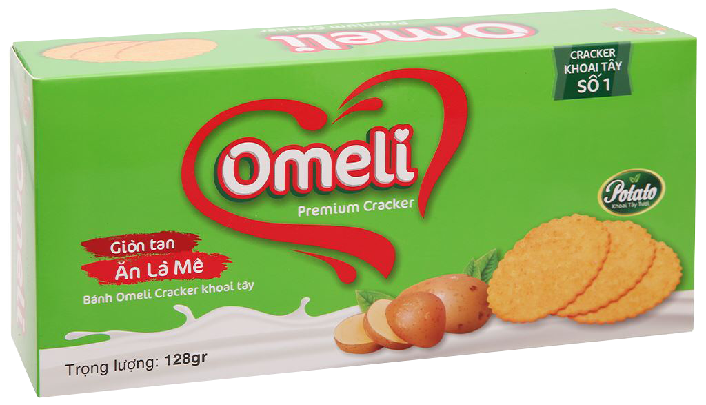  Bánh Khoai tây Omeli Hà Nội xưa 128g/288g 