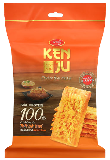  Bánh quy Richy Kenju chà bông/rau củ 192g 