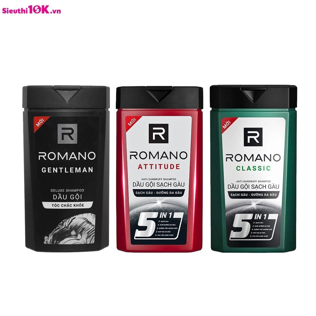  Romano Dầu Gội Gentleman/Attitude/Classic 180G 