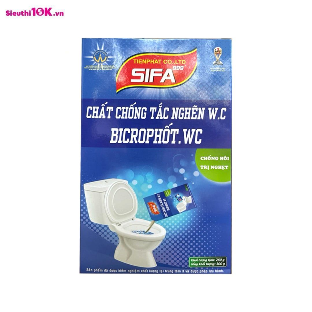  Sifa Hộp Bột Thông Cầu Chống Tắc Nghẽn Chống Hôi 300G 24/T 