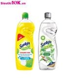  Sunlight Nước Rửa Chén Chanh 100/Thiên Nhiên 400G 