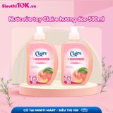  Nước rửa tay Claire hương đào 500ml 24/T 