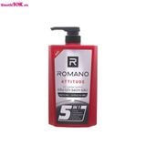  Romano Dầu Gội 5In1 Classic/Attitude 650G 