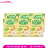  Sữa đậu nành Fami nguyên chất ít đường hộp 200ml Lốc 6 hộp 