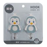  Móc Dính Tường Chất Liệu PVC Keo Dính, Đa Dạng Mẫu Mã 