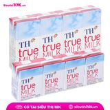  Sữa tiệt trùng hương dâu TH True Milk lốc 4*110ml/4*180ml 