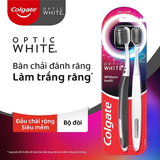  COLGATE Bộ 2 Bàn Chải Đánh Răng White Whiten Teeth 