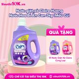  MUA 1 TẶNG 1 Nước Giặt Xả Claire 5 Mùi Hương Can 3kg 