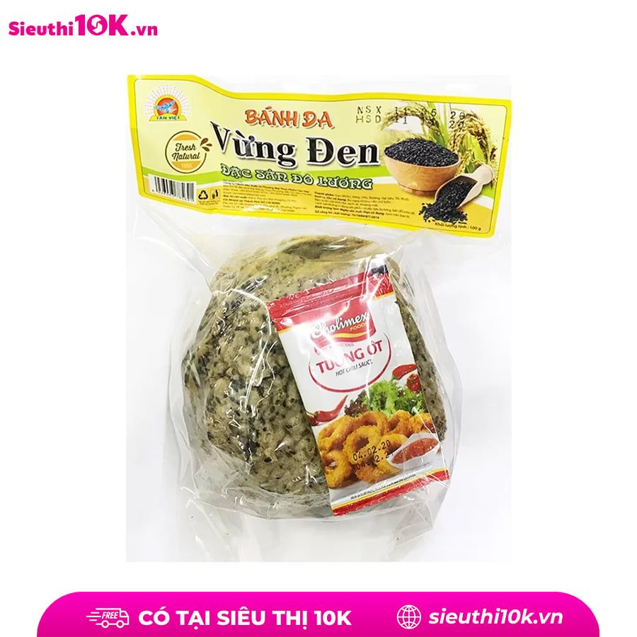  Bánh đa vừng đen Tân Việt 100g 