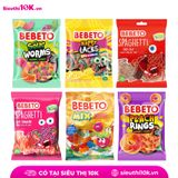  Kẹo dẻo/Kẹo dẻo chua Bebeto đại dương/Spagetti/Trái cây 80g 