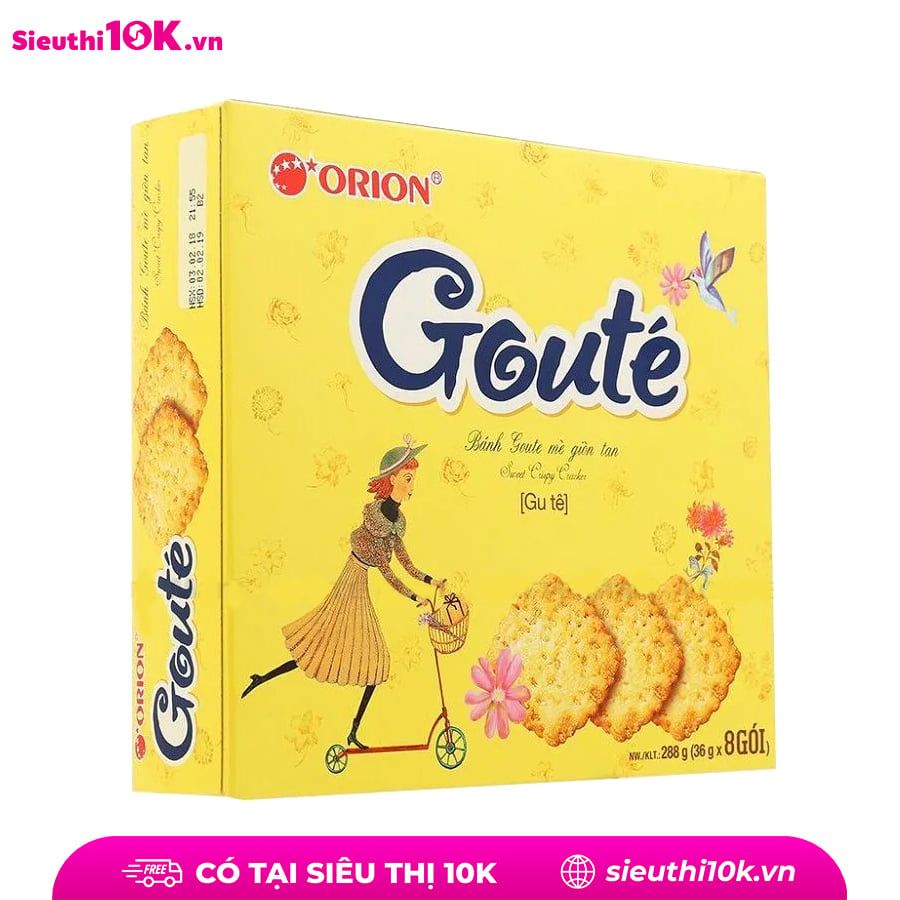  Bánh Goute vị mè giòn tan 288g 