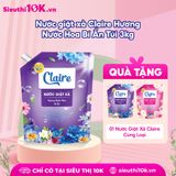  Nước giặt xả Claire 2 Mùi Hương túi 3kg 