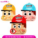  Kẹo mềm Playmore hương dâu/cola/đào 100g 
