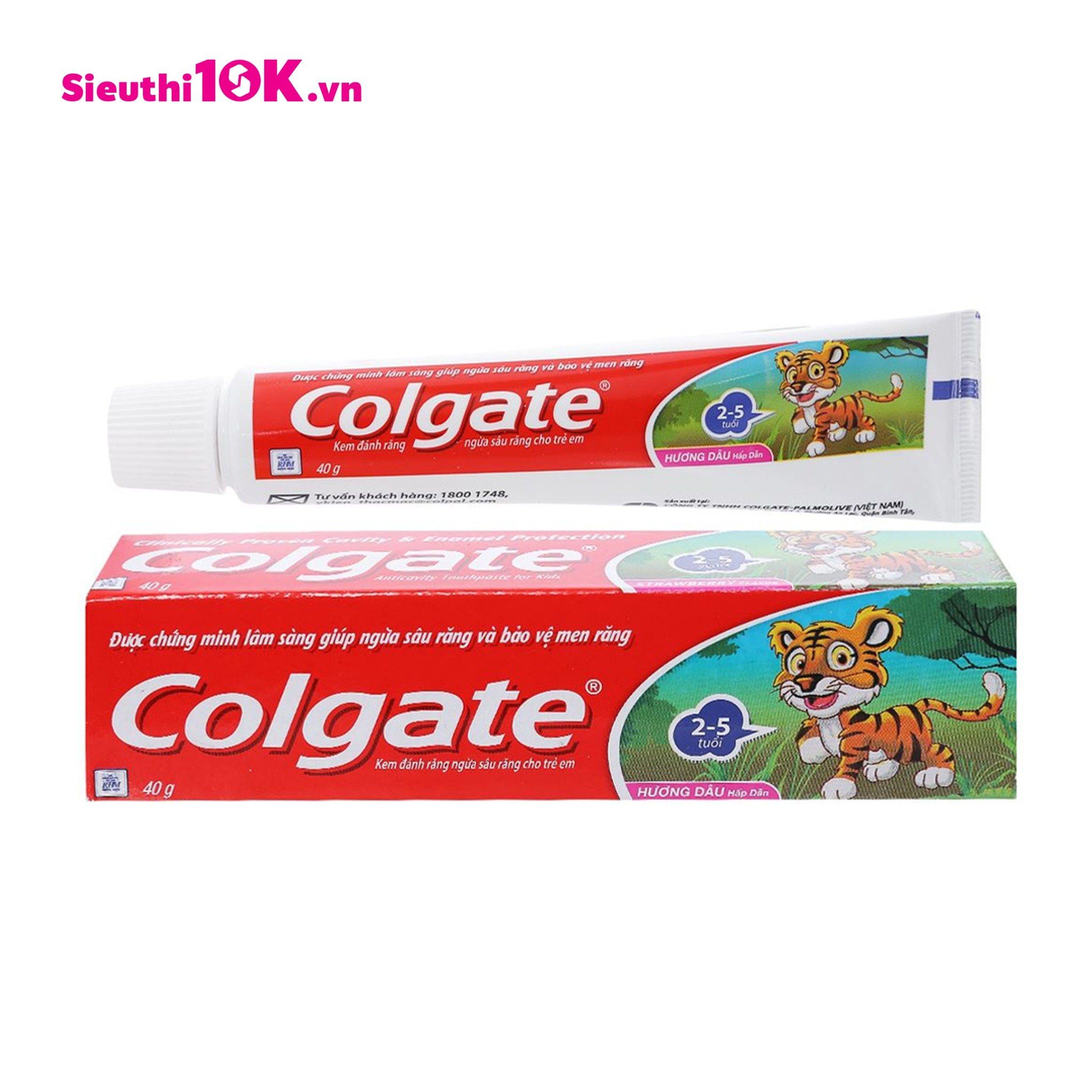  Kem đánh răng Trẻ em hương dâu 40gx144 