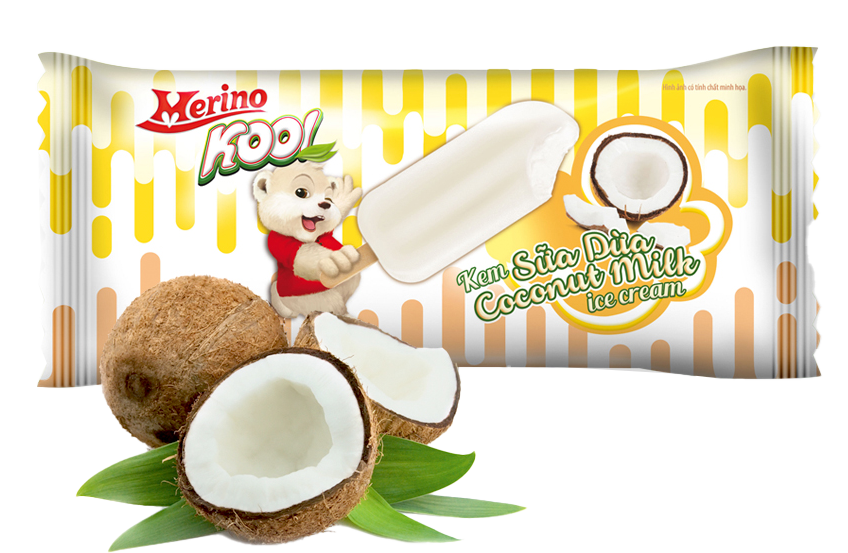  Kem Kool vani chanh muối/dừa/đậu xanh/bắp 
