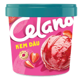  Kem ly dâu/socola/việt quất Celano 125ml(65g) 