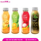  Trà TH True Tea 350ml vị ô long/đào/tắc/vải 