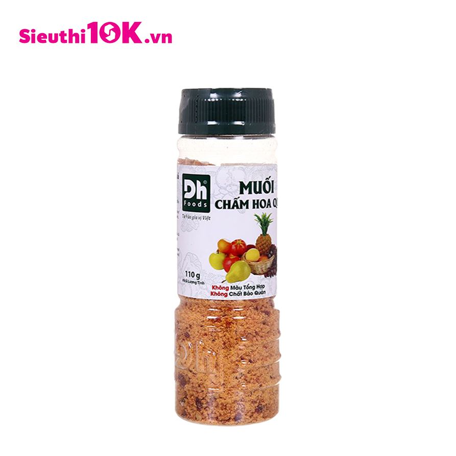  Gia vị DH Food Muối Chấm Hoa Quả/Muối tiêu chanh/Tiêu đen xay 