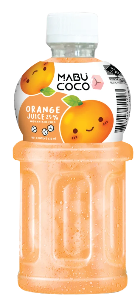  Nước ép trái cây Mabu Coco thạch dừa 6 vị 320ml 