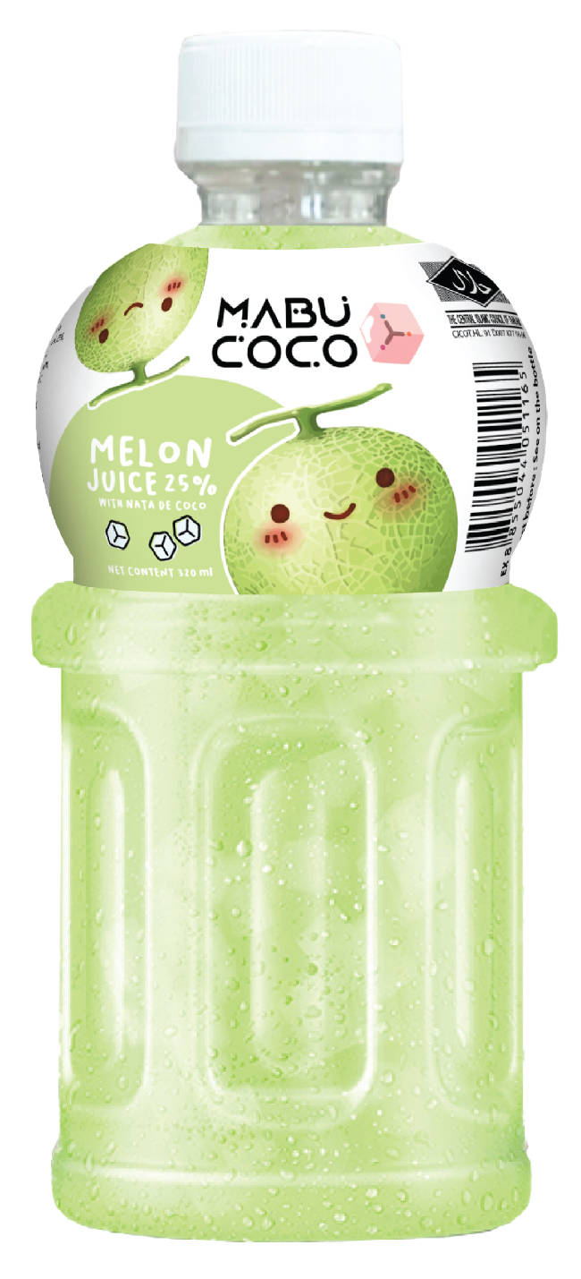  Nước ép trái cây Mabu Coco thạch dừa 6 vị 320ml 