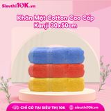  Khăn Mặt Cotton Cao Cấp Kanji 