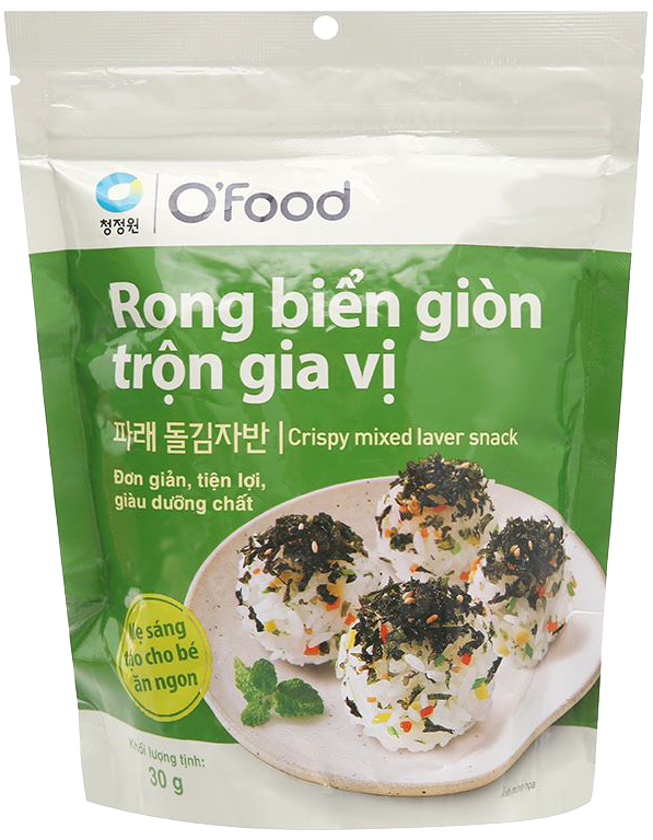  Rong biển giòn trộn O'Food gói 30g 
