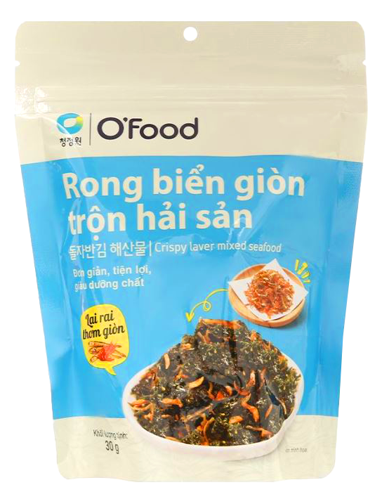  Rong biển giòn trộn O'Food gói 30g 