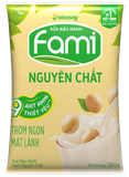  Sữa đậu nành Fami nguyên chất/fami canxi bịch 200ml 