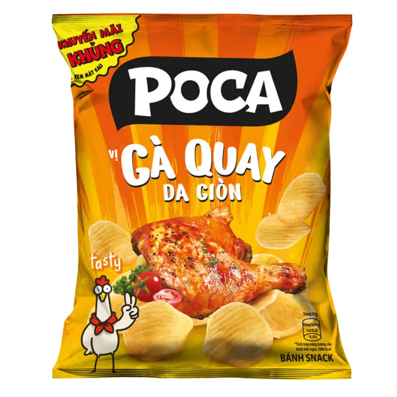  Snack Bimbim Poca gói 60g đủ vị 
