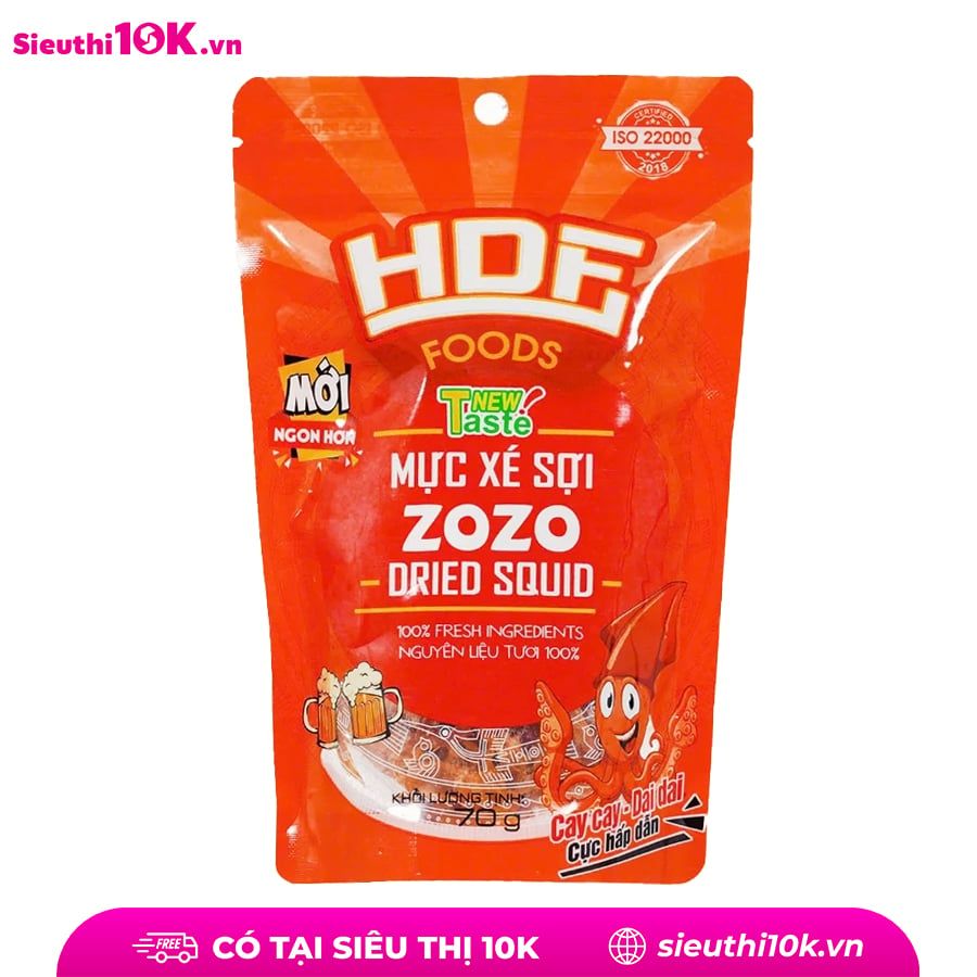  Mực xé sợi Zozo HDF 70g 