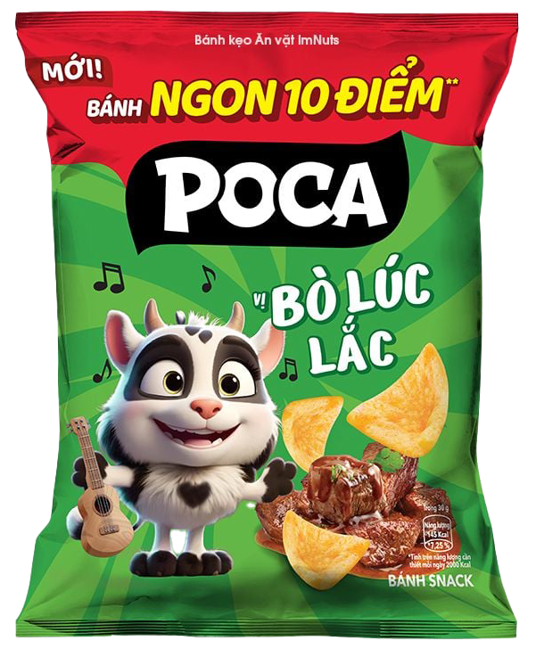 Snack Bimbim poca gói nhỏ đủ vị 