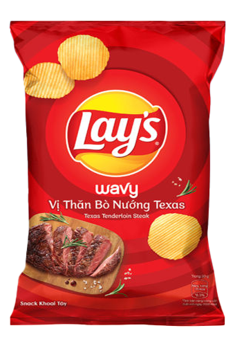  Snack Bimbim Lay's đủ vị 54g/63g 