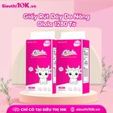  Giấy Rút Đáy Đa Năng Olala 1280 Tờ 10/B 