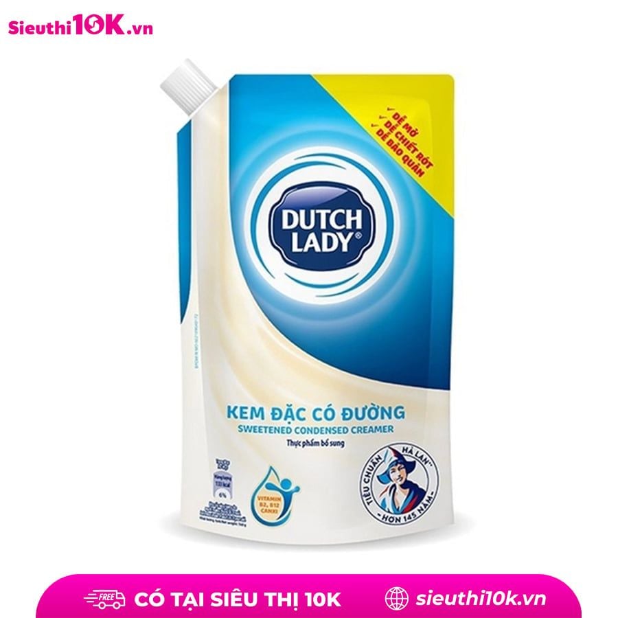  Sữa đặc dinh dưỡng túi Cô Gái Hà Lan 560g 