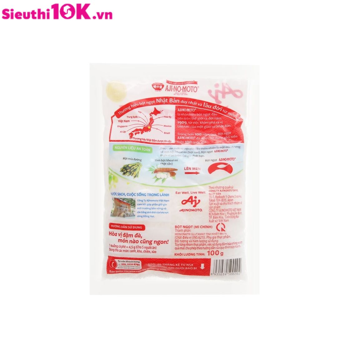  Mỳ chính ajnomoto 100g/454g 